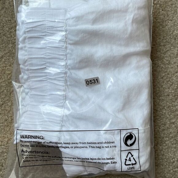 Show me Your Mumu Disilvio Shorts White Linen Size S NWOT - Picture 12 of 12